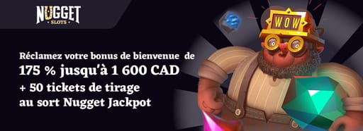 Bonus de bienvenue Nugget Slots Casino