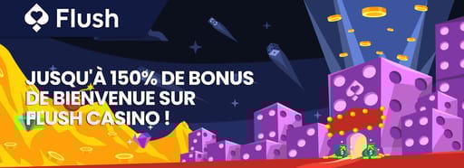 Bonus de bienvenue FLush Casino