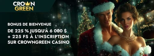 L&rsquo;offre de bienvenue de Crown Green Casino