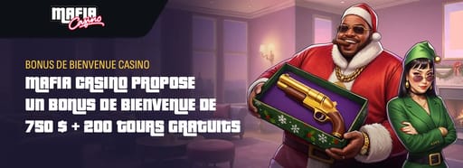 bonus de bienvenue Mafia Casino